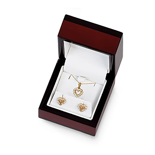 Maple Wood Small Earring or Pendant Box