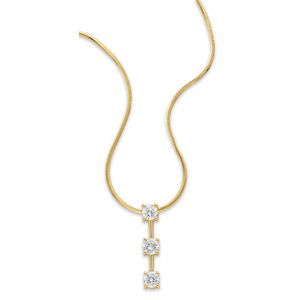 9/10 CT TW Diamond Necklace - Clearance