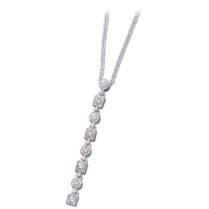 1/6 CT TW Diamond Necklace - Clearance