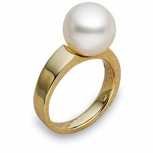 11mm South Sea Cultured Pearl Ring