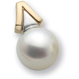 14kt Yellow Gold 11mm South Sea Cultured Pearl Pendant