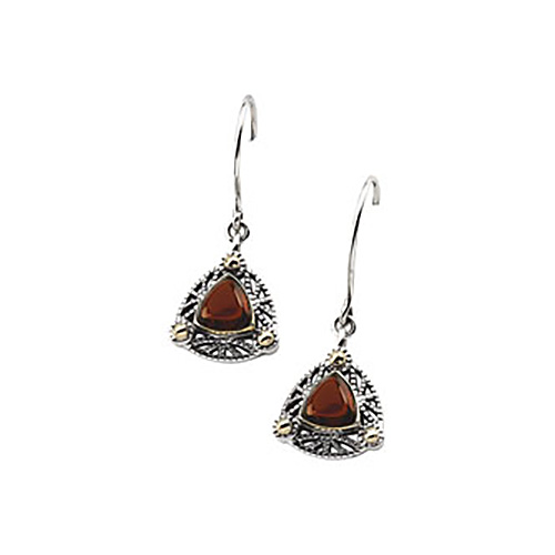 6x6x6mm Mozambique Garnet Earrings