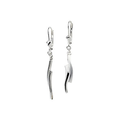 1 5/8in Dangle Earrings - Sterling Silver