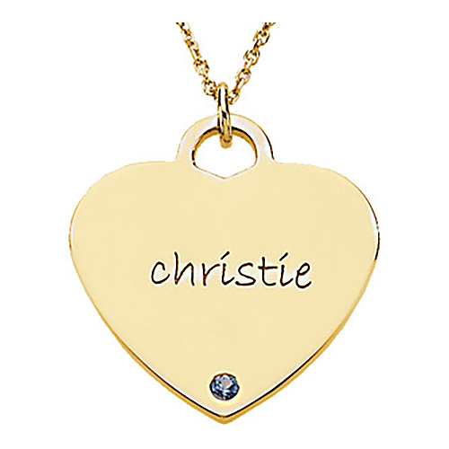 Sweetheart Pendant by Posh Mommy