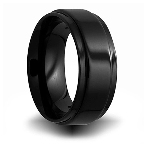 Black Ceramic 8mm Step Down Edge Ring