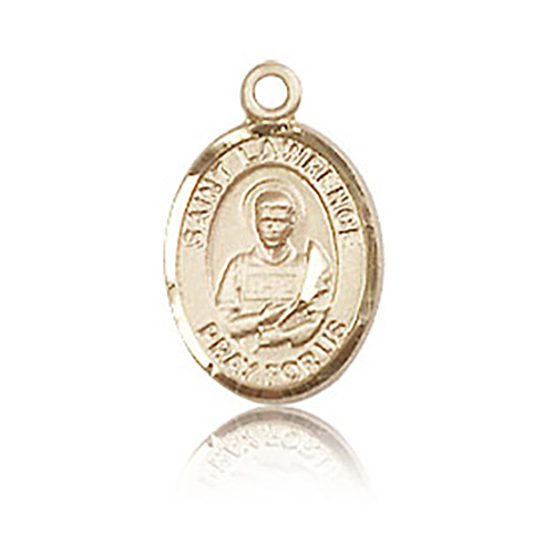 14kt Yellow Gold 1/2in St Lawrence Charm