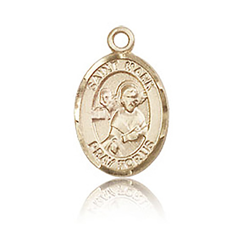 14kt Yellow Gold 1/2in St Mark Charm
