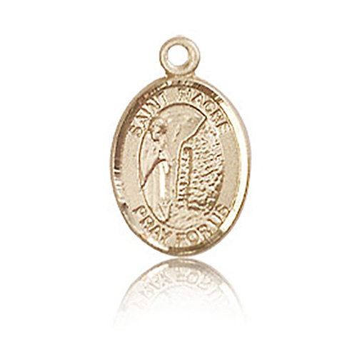 14kt Yellow Gold 1/2in St Fiacre Charm