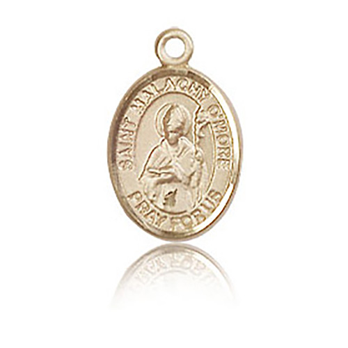 14kt Yellow Gold 1/2in St Malachy O'More Charm