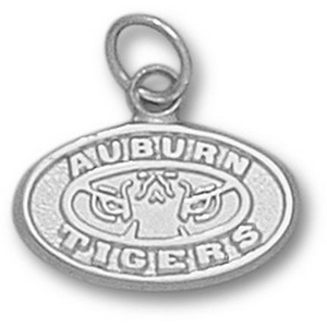 Sterling Silver 3/8in Auburn Tiger Eye Pendant