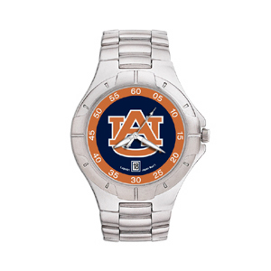 Auburn University Stainless Steel Pro II Watch