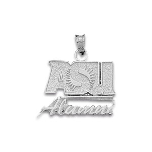 Arizona State 3/4in Sterling Silver Alumni Pendant