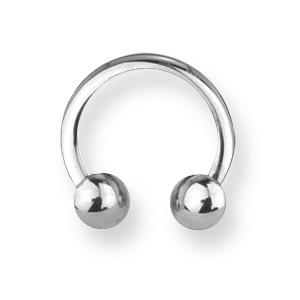 Stainless Steel Circular Barbell 14 Gauge 7/16in