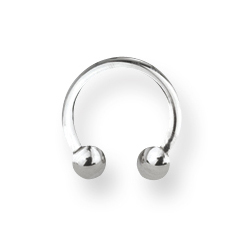 Stainless Steel Circular Barbell 16 Gauge 5/16in