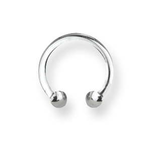 Stainless Steel Circular Barbell 16 Gauge 3/8in