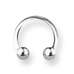 Stainless Steel Circular Barbell 16 Gauge 3/8in