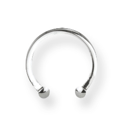 Stainless Steel Circular Barbell 18 Gauge 3/8in