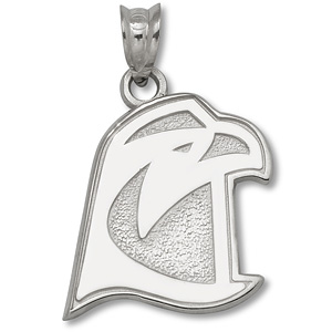 Sterling Silver 5/8in Bowling Green Falcon Head Pendant