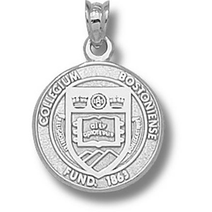 Sterling Silver 5/8in Boston College Seal Pendant