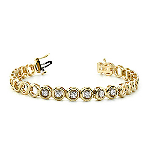 1/3 CT TW Diamond Bracelet G-H / SI2-SI3