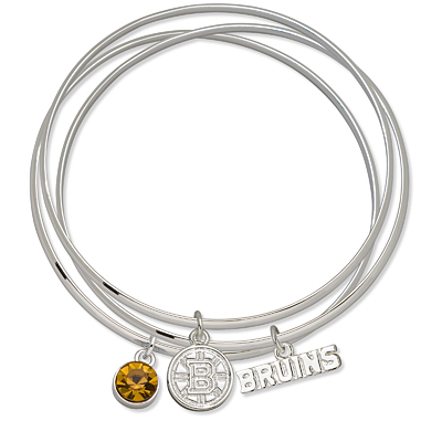 Boston Bruins Triple Bangle Bracelet