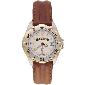 Baylor Bears Ladies' All Star Leather Watch