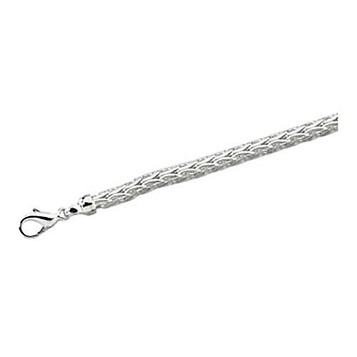 Sterling Silver 20in Wheat Chain 4.5mm