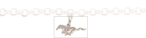 Small Ford Mustang Charm