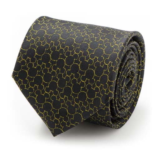 Mickey Mouse 90th Anniversary Compact Silhouette Men's Tie