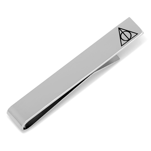 Harry Potter Deathly Hallows Always Hidden Message Tie Bar