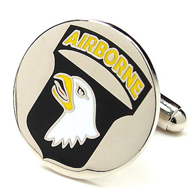 Airborne Screaming Eagle Cufflinks