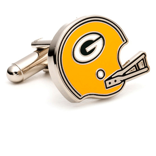 Retro Green Bay Packers Cufflinks