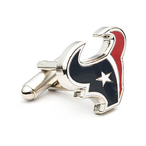 Stainless Steel Houston Texans Cufflinks