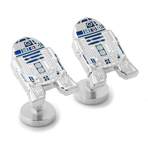 R2D2 Enamel Cufflinks