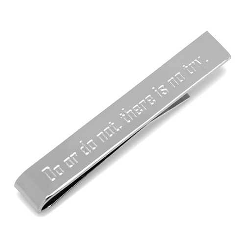 Star Wars There is No Try Yoda Tie Bar
