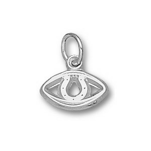 Indianapolis Colts 1/4in Sterling Silver Logo Pendant