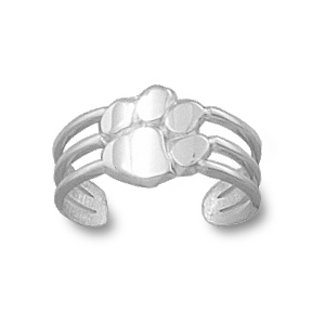 Clemson Tigers Sterling Silver Toe Ring