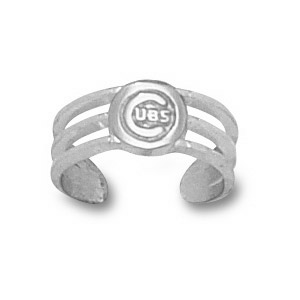 Chicago Cubs Sterling Silver Logo Toe Ring