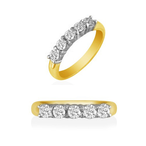 1/4 CT TW Five-Stone Diamond Ring