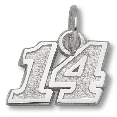 Sterling Silver Tony Stewart Driver 14 5/16in Pendant