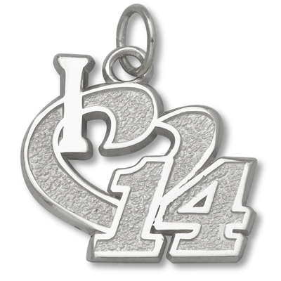 Sterling Silver Tony Stewart Driver 14 1/2in Pendant