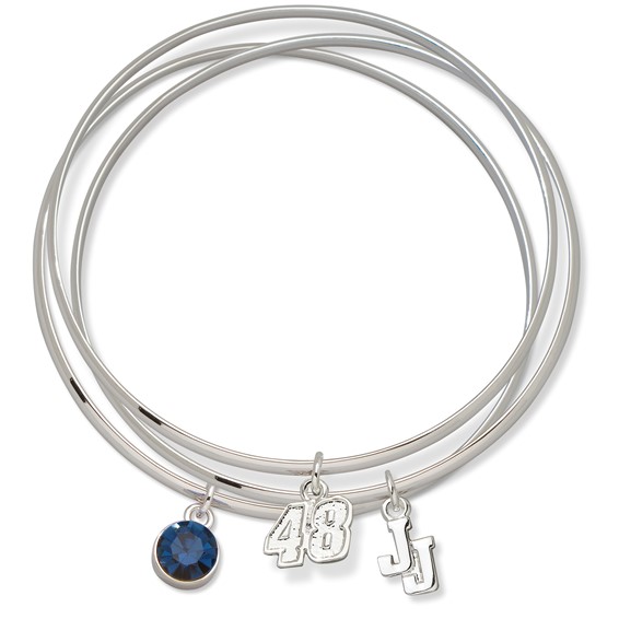 Jimmie Johnson Triple Bangle Bracelet