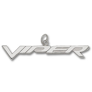 Dodge Viper 5/16 inch Sterling Silver Pendant