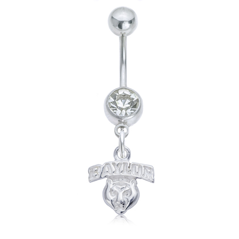 Baylor University Belly Button Ring