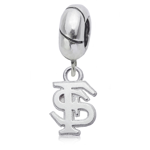 Sterling Silver Florida State University Charm Bead  