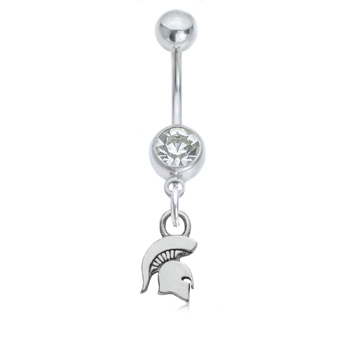 Michigan State University Belly Button Ring