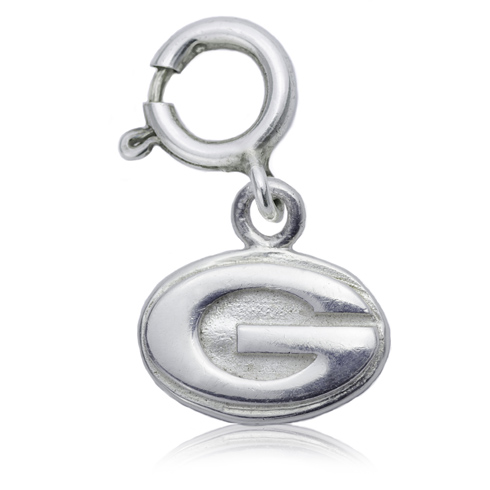 Sterling Silver 3/8in University of Georgia Charm