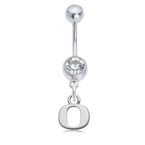 University of Oregon Belly Button Ring