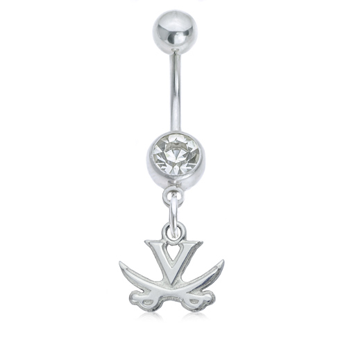 University of Virginia Belly Button Ring