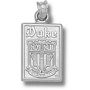 Sterling Silver 5/8in Duke University Seal Pendant
